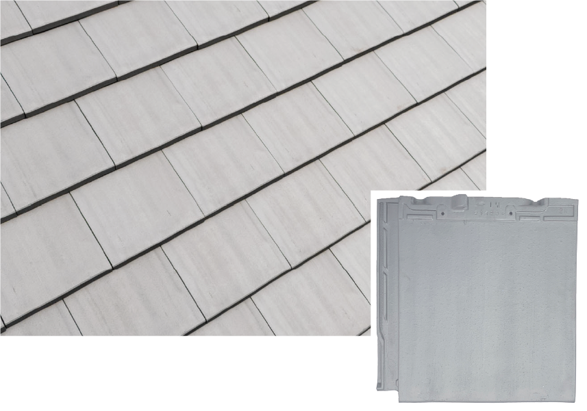 純いぶし | 瓦 | 【三州瓦】防災瓦の株式会社鶴弥